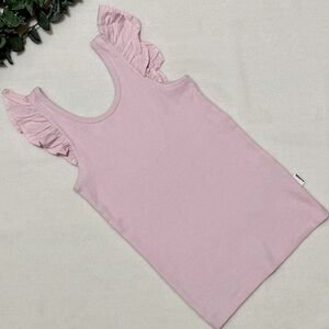 NWOT Molo Ranja Ruffled Tank Top | Pink | size 9/10 yrs 134/140